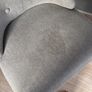 3 x EZ Living Carter Grey Fabric Bar Stool - Oak Legs Image 4