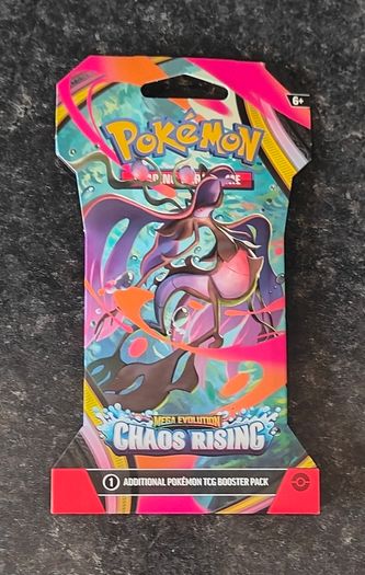 FREE Tracked Shipping. Pokemon Chaos Rising Sleeved Booster pack