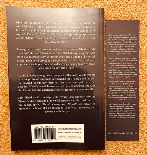 Titanic Conspiracy Beneath the Waves Book