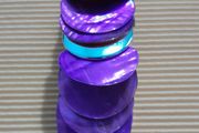 Purple - Silver - Bracelet