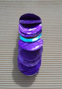 Purple - Silver - Bracelet