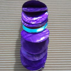 Purple - Silver - Bracelet