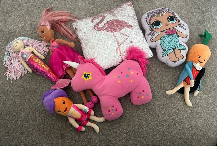 Teddy and cushion bundle