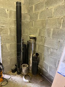 100mm Flue Pipe