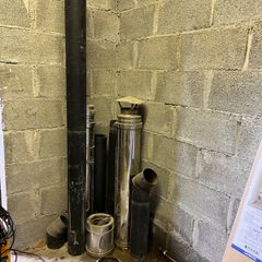 100mm Flue Pipe