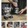 Trend T18S/R14K2 18V 1/4" Brushless Router Kit (2x4Ah batteries & fast charger) Image 7