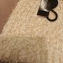 Cream and gold lurex bobble hat Image 2