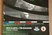 6th August 2011 GAA (Gaelic Football) Programme. Dublin V Tyrone &amp; Cork V Sligo (Junior) @ Croke Park