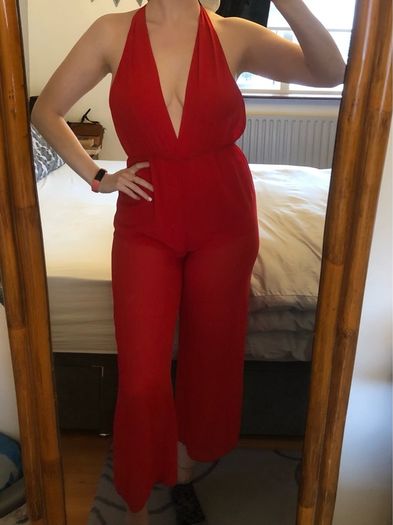 Boohoo multi-way light culottes jumpsuit