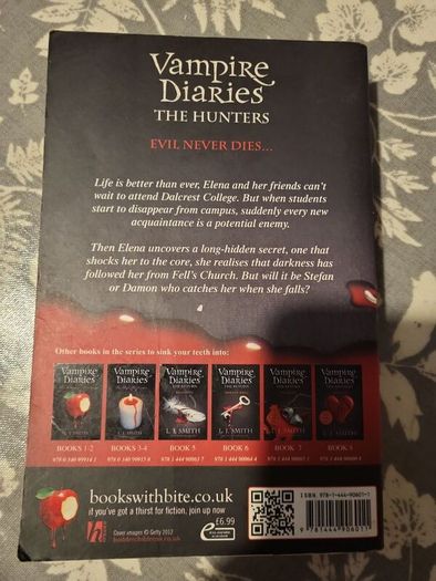 The Vampire Diaries Book Bundle 6 Books by LJ Smith