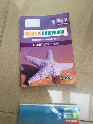Make a difference. Two books