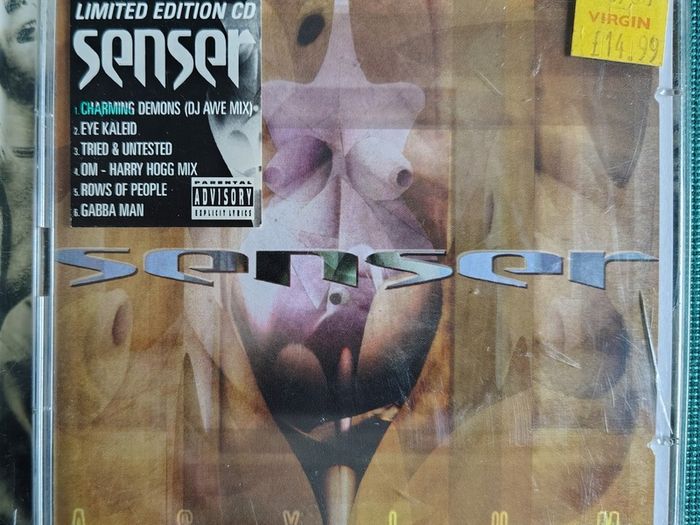 Senser - Asylum 2 x CD Limited Edition (1998) Electro Rock Gabber Cross-Over EX+