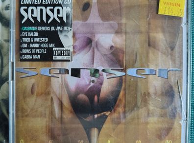 Senser - Asylum 2 x CD Limited Edition (1998) Electro Rock Gabber Cross-Over EX+
