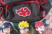 naruto figures and bag