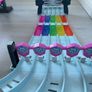 Hot Wheels Mario Kart Rainbow Road Race Track Playset Image 5
