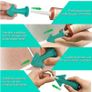 BRAND NEW 13pcs Cover Remover Smooth Silicone Scraper Putty Finisher Grout Kit Floor Tool Mold Removal Hand Tool Set Accessory Image 3