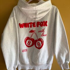 White Fox hoodie size xxs/xs