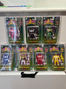 Mighty Morphin Power Ranger flip heads by Hasbro