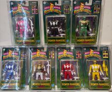 Mighty Morphin Power Ranger flip heads by Hasbro