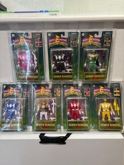 Mighty Morphin Power Ranger flip heads by Hasbro