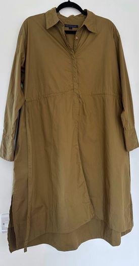 French Connection Rhodes Poplin shirt dress