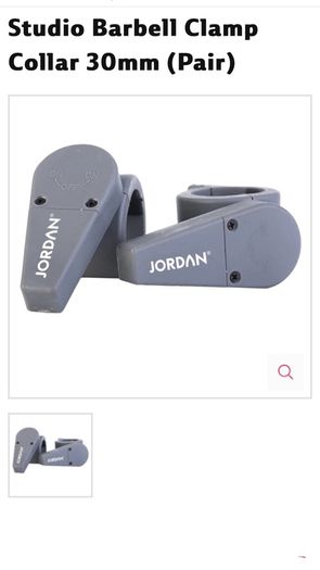 studio barbell 30 mm with jordan clips