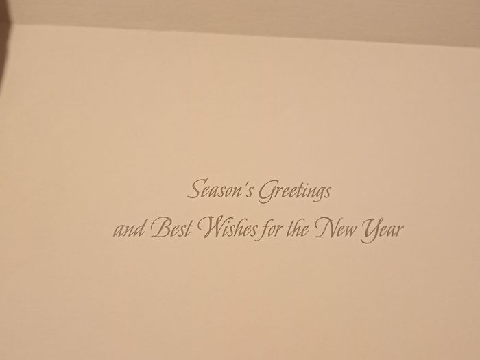 Vintage Christmas Card by Hallmark x 5