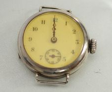 Vintage Silver Trench Wrist watch