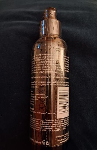 Brand New Iconic Bronze Luxury Tanning Lotion - Shade - Dark - Size - 200ml - RRP - 11.99