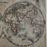 Canvas Art Map of the World Image 3