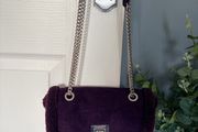 Beautiful purple and silver bag for sale