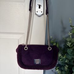 Beautiful purple and silver bag for sale