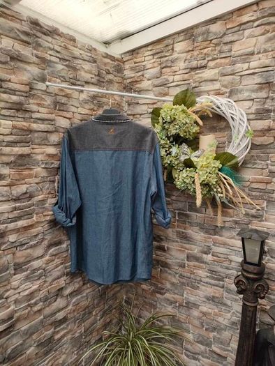 Men's Kangol long sleeve cotton shirt  Size XL