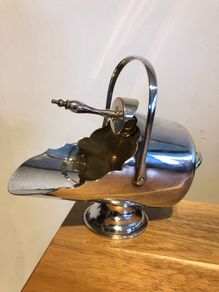Vintage Silver Plated Sugar Caddy