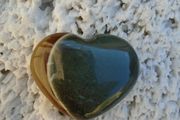 Polychrome Jasper Heart, Crystals,Gemstones,