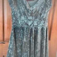 Crushed velvet dress size 16