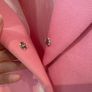 Retro Miss Sixty pink belted blazer. Size L/ 40 / 12 Image 4