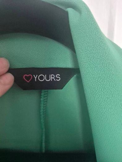 Vibrant green long green jacket