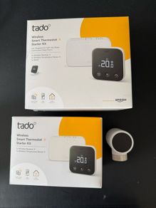 Pair of Tado X thermostats plus rad stat