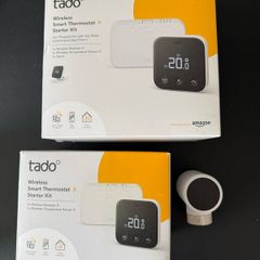 Pair of Tado X thermostats plus rad stat