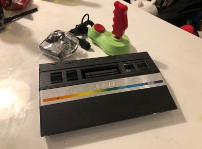 RETRO Heaven - Atari 2600 Jr - Refurbished and Composite Modded