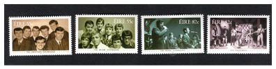 2010 Ireland Legendry Showbands (Miami Showband, The Drifters Showband, The Royal Showband & The Freshman ) Commemorative Stamps Mint Never Hinged (MNH)