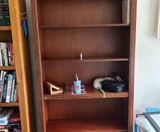 oak book case