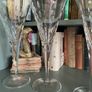 Teardrop hand cut crystal similar to Waterford Image 3