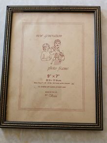 Lovely Vintage Photo Frame, never used