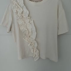 Part Two ruffle tshirt (S)