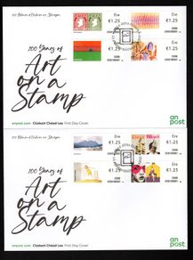 2022 Ireland SOAR A History if Ireland in 100 Objects, A Selection SOAR Stamps An Post First Day Cover (FDC).