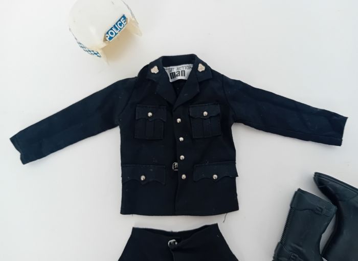 Palitoy Action Man Police Motorcyclist Part Outfit