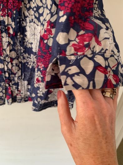 Boho cotton blouse
