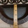 Antique Victorian cast iron wall mounted bird bath bird feeder Image 6